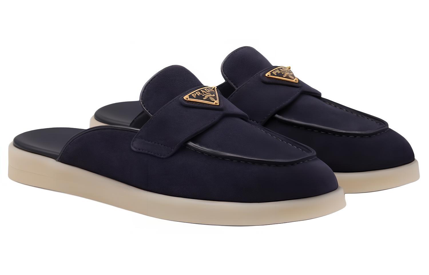 (W) Prada Leather Slipper 'Blue CMFT' 圖 3
