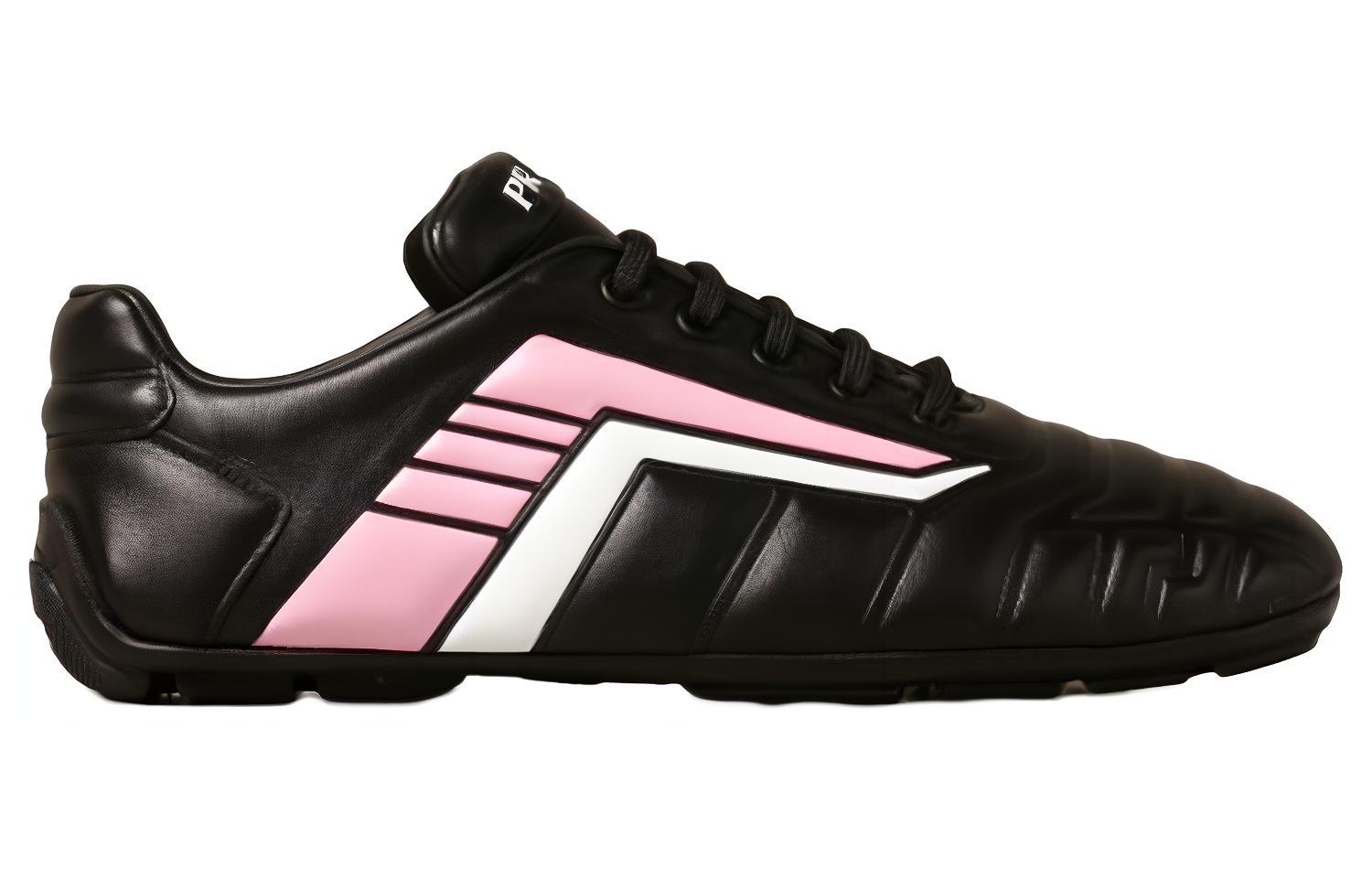 (W) Prada Leather Sneaker 'Black Fashion' 圖 2