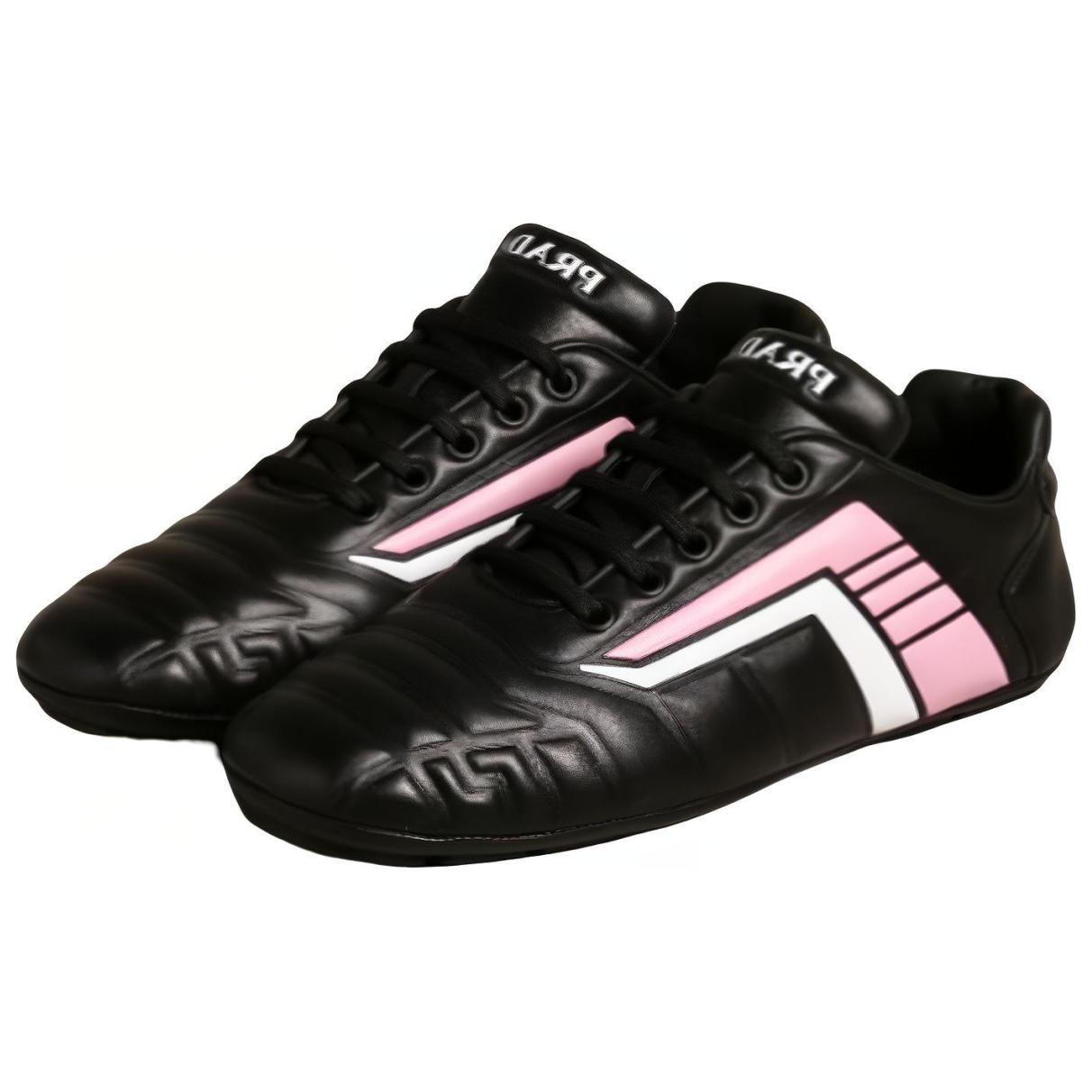 (W) Prada Leather Sneaker 'Black Fashion' 圖 3