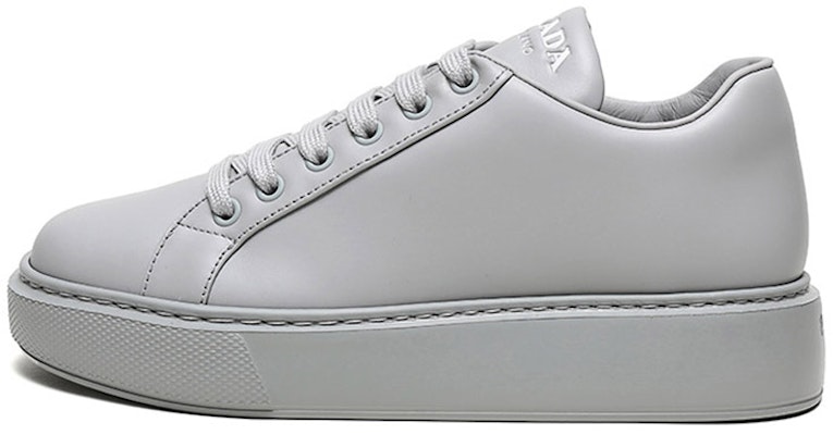 (Women) Prada Leather Sneaker 'Light Grey' 1E892L_3J8K_F073X_F_045 Buy (Women) Prada Leather Sneaker 'Light Grey' 1E892L_3J8K_F073X_F_045
