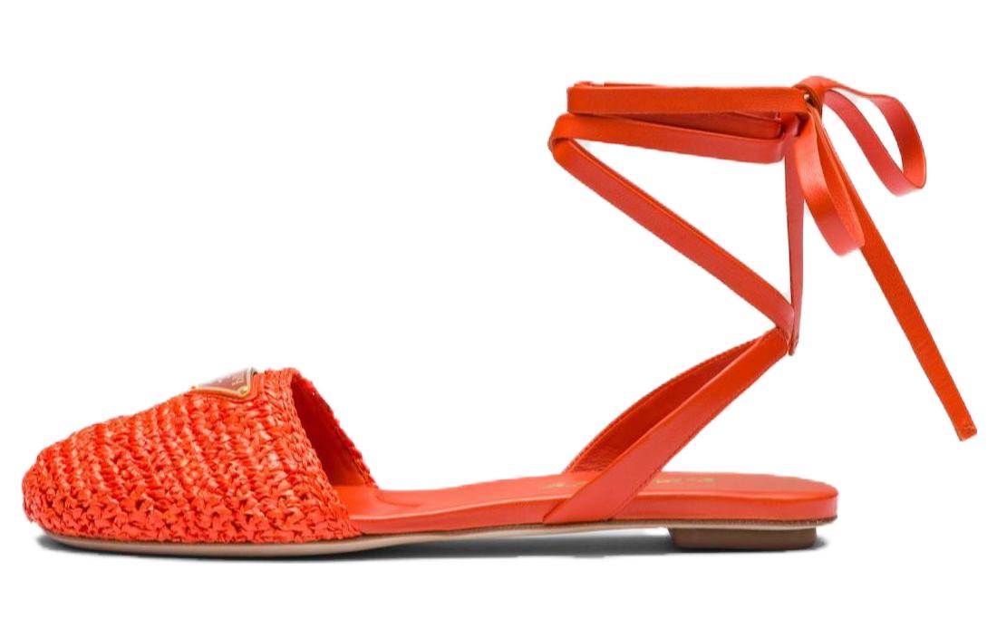 (Women) Prada Leather Sneaker 'Orange' 1X139N_70N_F0049_F_005