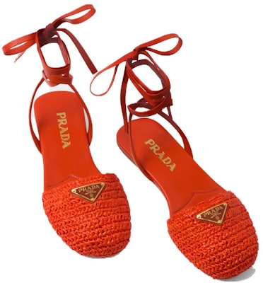 (W) Prada Kasut Kulit 'Oren' 1X139N_70N_F0049_F_005 Lookbook (W) Prada Kasut Kulit 'Oren' 1X139N_70N_F0049_F_005