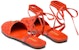 (W) Prada Kasut Kulit 'Oren' 1X139N_70N_F0049_F_005