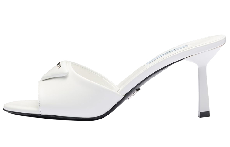 Buy (W) Prada Leren Stiletto ''Mode Sandalen Wit'' 1XX657_055_F0009_F_075