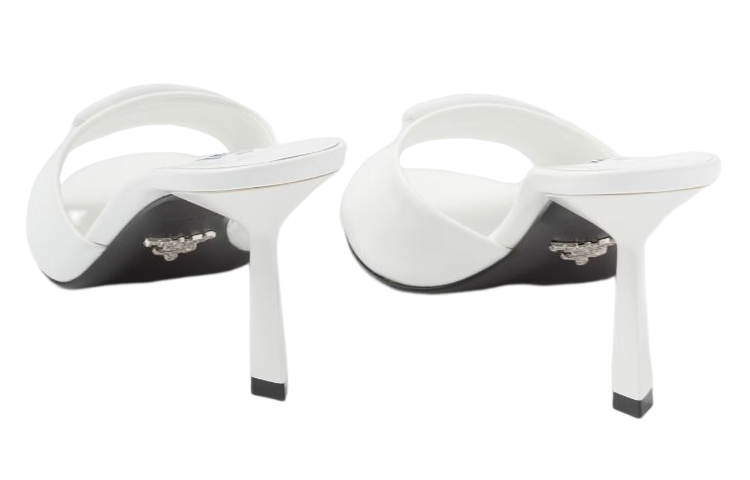 Purchase (W) Prada Leren Stiletto ''Mode Sandalen Wit'' 1XX657_055_F0009_F_075