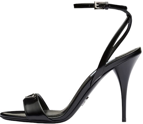 (W) プラダ レザー スティレット バックル サンダル (黒) 1X003N_F100_055_F_0002 Buy (W) プラダ レザー スティレット バックル サンダル (黒) 1X003N_F100_055_F_0002