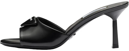 (Women) Prada Leather Stiletto Fashion Slide 'Black' 1XX657_055_F0002_F_075 (Women) Prada Leather Stiletto Fashion Slide 'Black' 1XX657_055_F0002_F_075