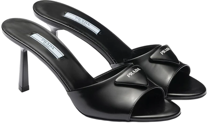 (W) Prada Talons Aiguilles en Cuir Mode ''Noir'' 1XX657_055_F0002_F_075 Order (W) Prada Talons Aiguilles en Cuir Mode ''Noir'' 1XX657_055_F0002_F_075