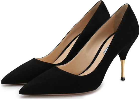 (W) Prada Leder Stiletto-Absätze ''Schwarz Vielseitig'' 9cm 1I573L-008-F0002 Order (W) Prada Leder Stiletto-Absätze ''Schwarz Vielseitig'' 9cm 1I573L-008-F0002