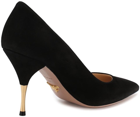 (Women) Prada Leather Stiletto Heels 'Black Fashion Versatile' 9cm 1I573L-008-F0002 Shop (Women) Prada Leather Stiletto Heels 'Black Fashion Versatile' 9cm 1I573L-008-F0002
