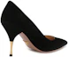 Shop (W) Prada Leder Stiletto-Absätze ''Schwarz Vielseitig'' 9cm 1I573L-008-F0002