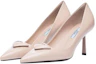 Lookbook (W) Prada Talons Aiguilles en Cuir ''Rose'' 1I928M_055_F0236_F_075