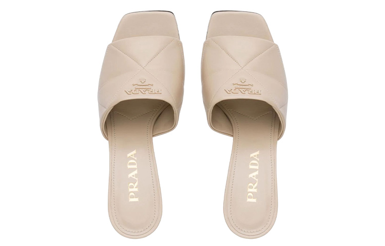 Shop (W) Prada Talon Aiguille en Cuir ''Beige Fashion'' 1XX583_038_F0F24_F_BB65