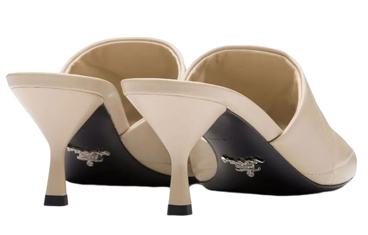 Purchase (W) Prada Talon Aiguille en Cuir ''Beige Fashion'' 1XX583_038_F0F24_F_BB65