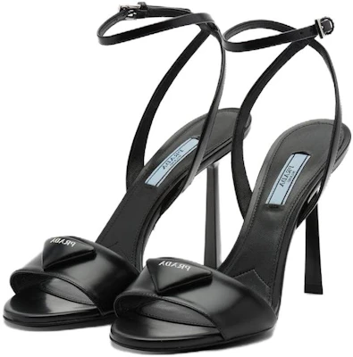 (W) Prada 皮革时尚舒适一脚蹬凉鞋 '10cm 黑色' 1X895M_055_F0002_F_100 Buy (W) Prada 皮革时尚舒适一脚蹬凉鞋 '10cm 黑色' 1X895M_055_F0002_F_100