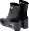 Lookbook (W) Prada Leren Enkellaarsjes met Hak en Rits ''Zwart'' 1T192N_07I_F0002_F_055