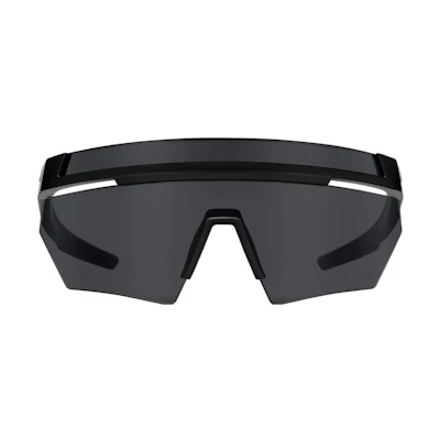 (Women) PRADA Linea Rossa Impavid Slate Gray Irregular Sunglasses. SPS01Y_E1BO_FE06F_C_044