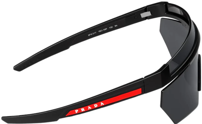 (Women) PRADA Linea Rossa Impavid Slate Gray Irregular Sunglasses. SPS01Y_E1BO_FE06F_C_044 Shop (Women) PRADA Linea Rossa Impavid Slate Gray Irregular Sunglasses. SPS01Y_E1BO_FE06F_C_044