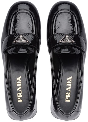 (Women) Prada Triangle Logo Patent Leather Shoes 'Black' 1D583M_H27_F0002_F_035 Shop (Women) Prada Triangle Logo Patent Leather Shoes 'Black' 1D583M_H27_F0002_F_035