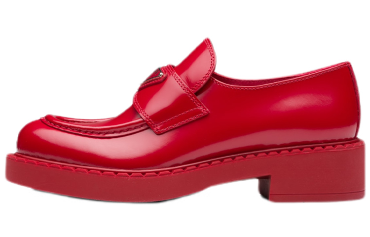 Buy (W) Prada Loafer 'Tahun Baru Lunar Kulit Merah Kilap' 1D246M_ULS_F0D56_F_B050