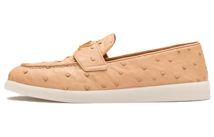 Buy (Women) Prada Loafer 'Ostrich Beige' 1D222N_130_F0018_F_025