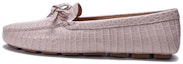 Buy (W) Prada Saffiano Kulit Kasut Loafer Memandu 'Merah Jambu' 1DD071_1U5_F0236_F_005