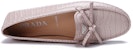 (W) Prada Saffiano Kulit Kasut Loafer Memandu 'Merah Jambu' 1DD071_1U5_F0236_F_005