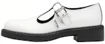 Buy (W) Mocassin Prada Plat ''Cuir Verni Blanc T-Strap'' 1E834M_055_F097W_F_B050