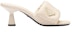 (W) Sandal Fesyen Prada Logo Blok Tumit Petak 'Beige' 1XX654_2DL8_F0F24_F_065