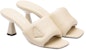 (W) Sandal Fesyen Prada Logo Blok Tumit Petak 'Beige' 1XX654_2DL8_F0F24_F_065