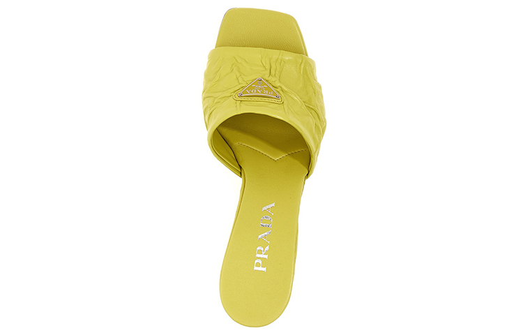 (W) Prada Logo Fashion Slide 'Yellow' 圖 4