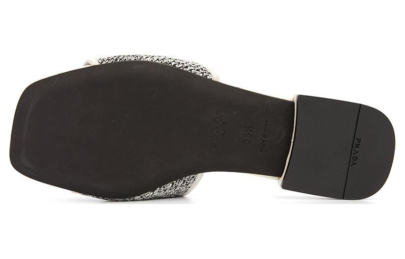 (W) Prada Logo Slides 'Beige' 圖 6