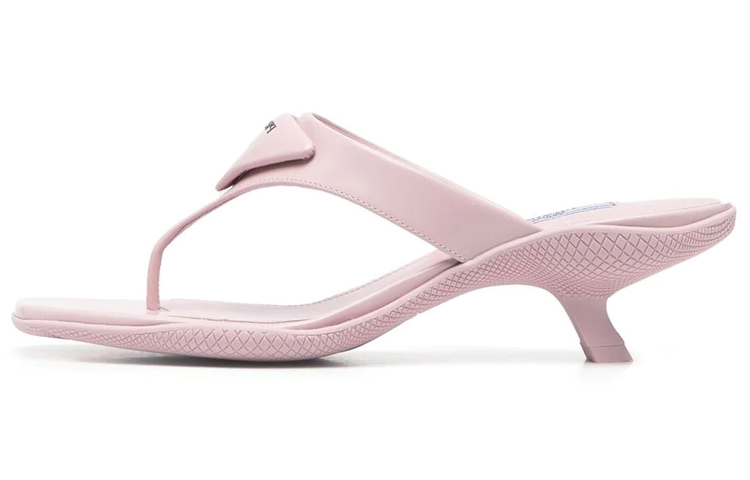 (Women) Prada Logo Thong Fashion Sandals 'Pink' 1Y630M_055_F0E18_F_045