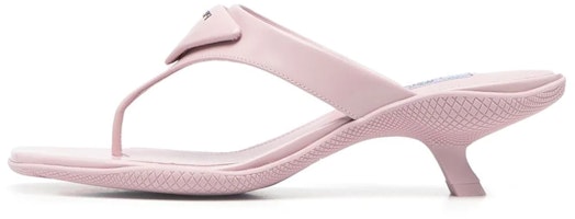 (Women) Prada Logo Thong Fashion Sandals 'Pink' 1Y630M_055_F0E18_F_045 (Women) Prada Logo Thong Fashion Sandals 'Pink' 1Y630M_055_F0E18_F_045