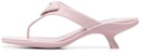 (W) Selipar Fesyen Logo Prada 'Merah Jambu' 1Y630M_055_F0E18_F_045