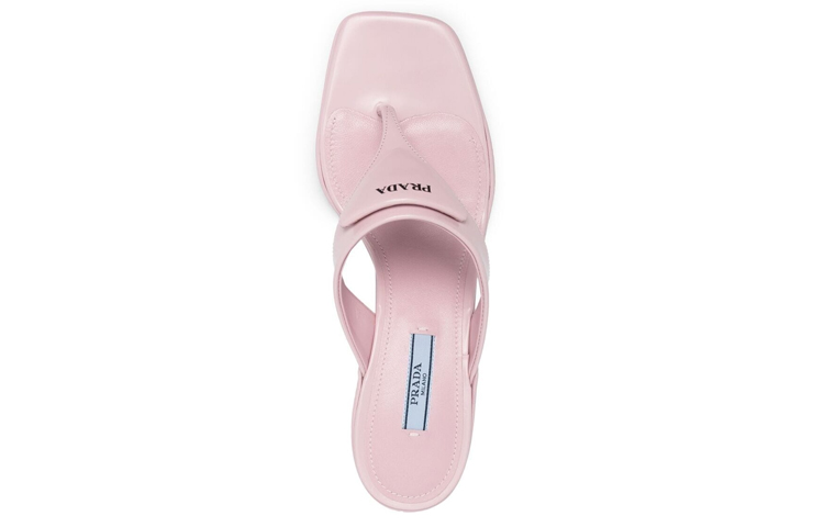 Purchase (W) Selipar Fesyen Logo Prada 'Merah Jambu' 1Y630M_055_F0E18_F_045