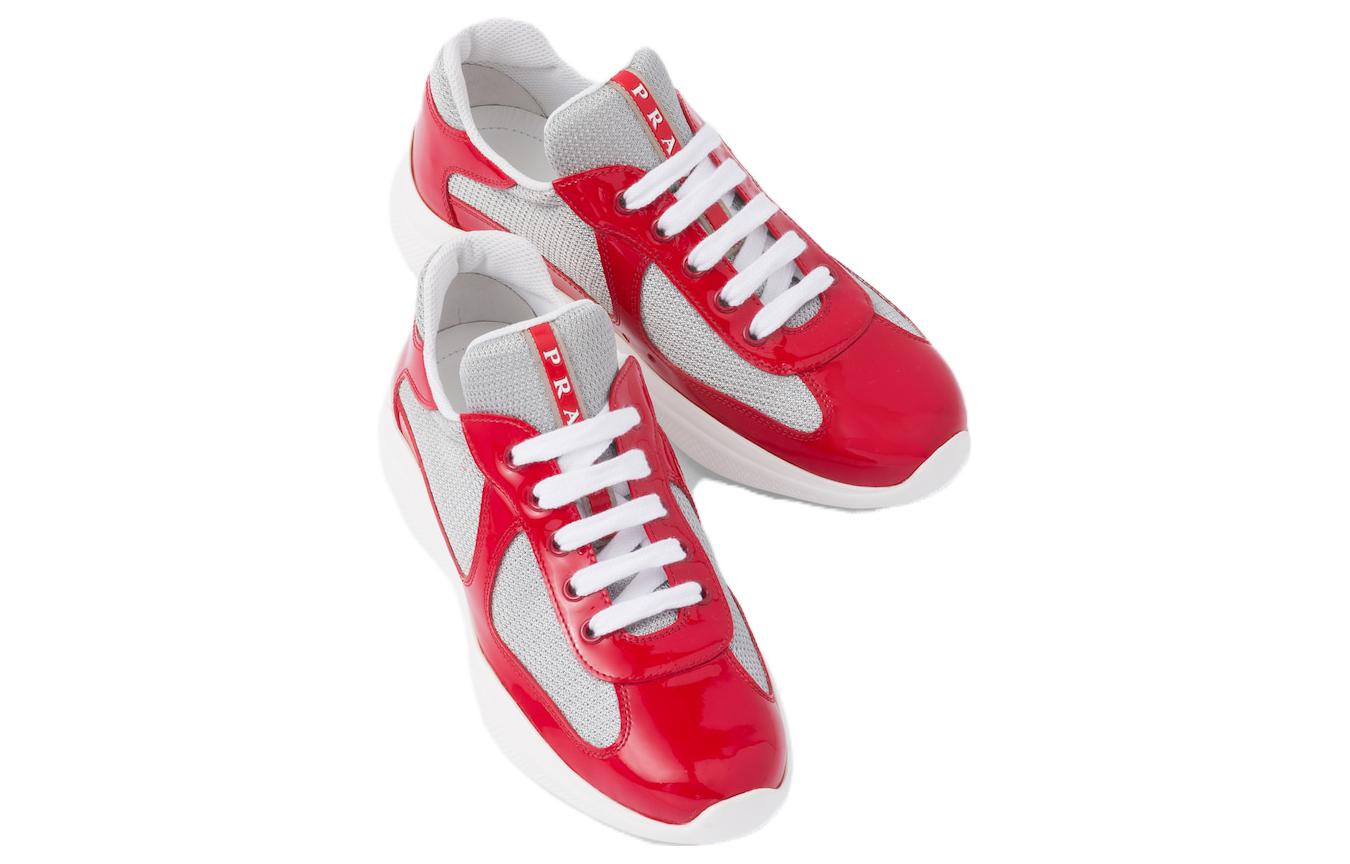 (W) Prada Low-Top 'Silver Red Fashion' 圖 3