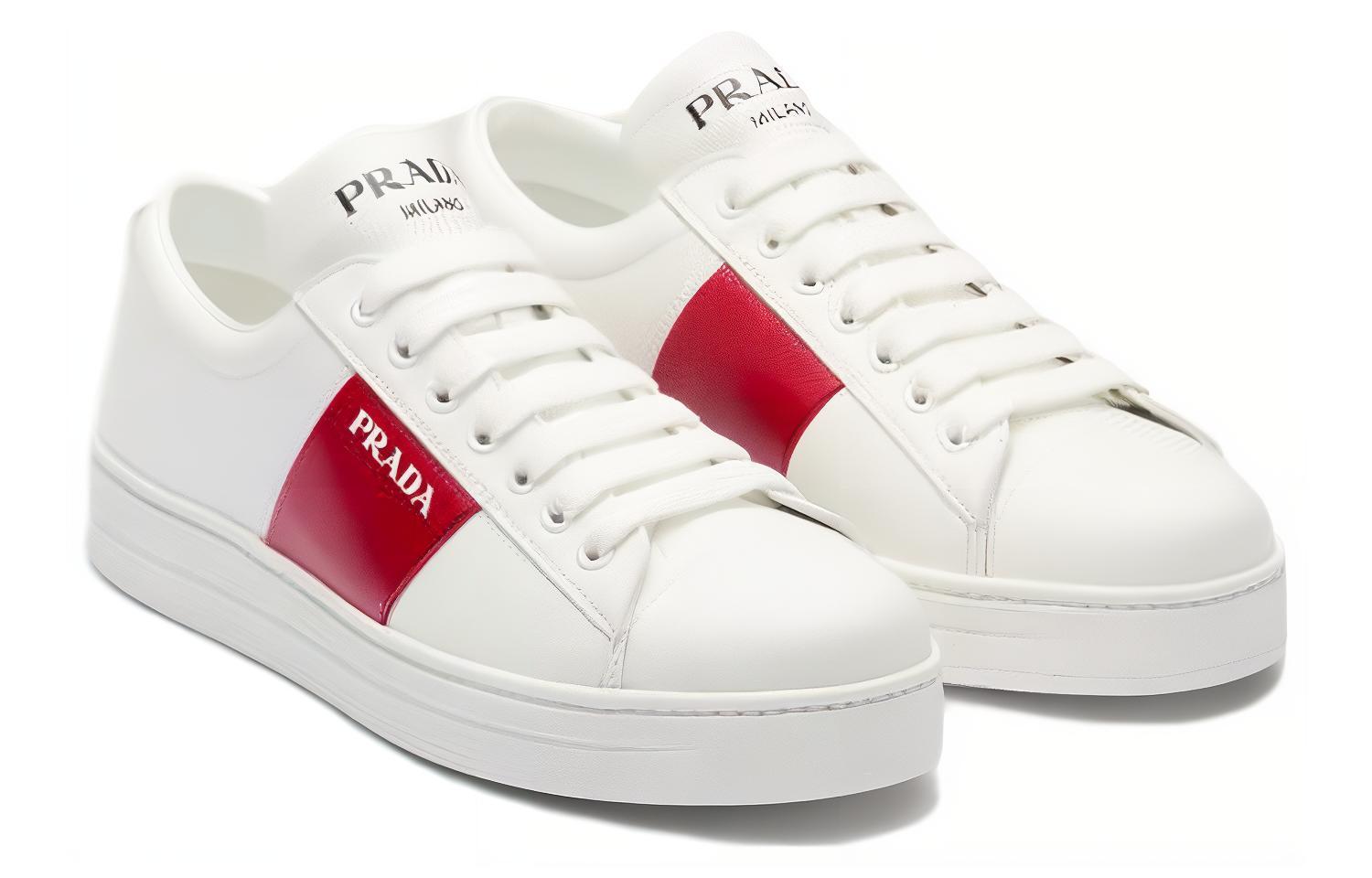 (W) Prada Low-Top Casual 'White' 圖 2