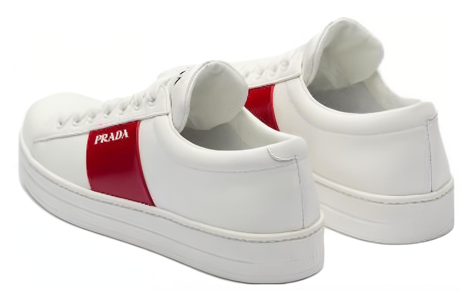 (W) Prada Low-Top Casual 'White' 圖 4