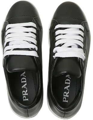 (Women) Prada Low-Top Lace-Up Sneakers 'Black Fashion' 1E950L_3K7S_F0967 Lookbook (Women) Prada Low-Top Lace-Up Sneakers 'Black Fashion' 1E950L_3K7S_F0967