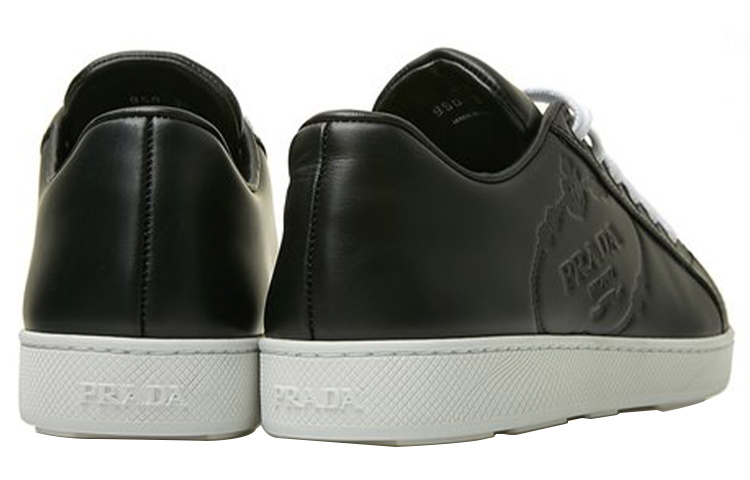 Shop (Women) Prada Low-Top Lace-Up Sneakers 'Black Fashion' 1E950L_3K7S_F0967