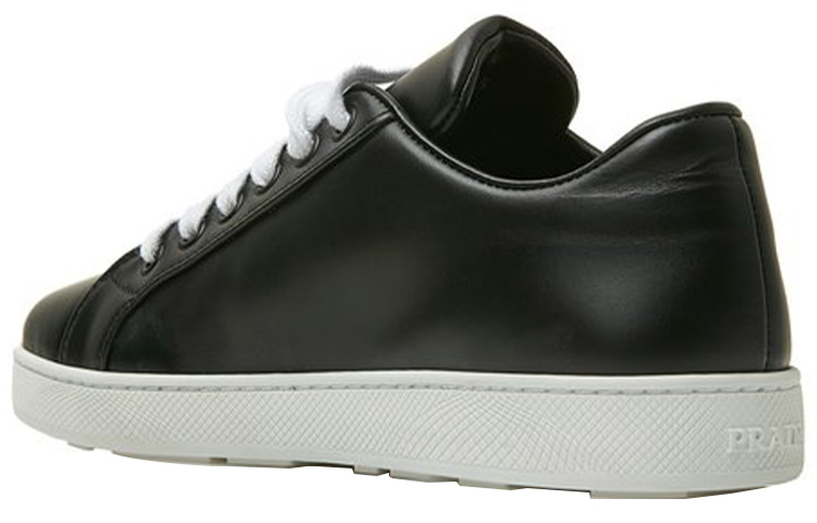 Purchase (Women) Prada Low-Top Lace-Up Sneakers 'Black Fashion' 1E950L_3K7S_F0967