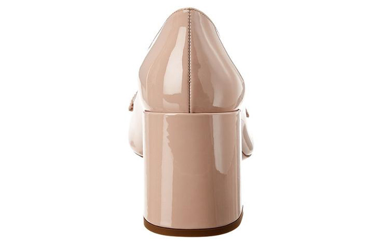 (W) Prada Low-Top Slip-On Chunky Heel 'Pink Patent Leather' 圖 3