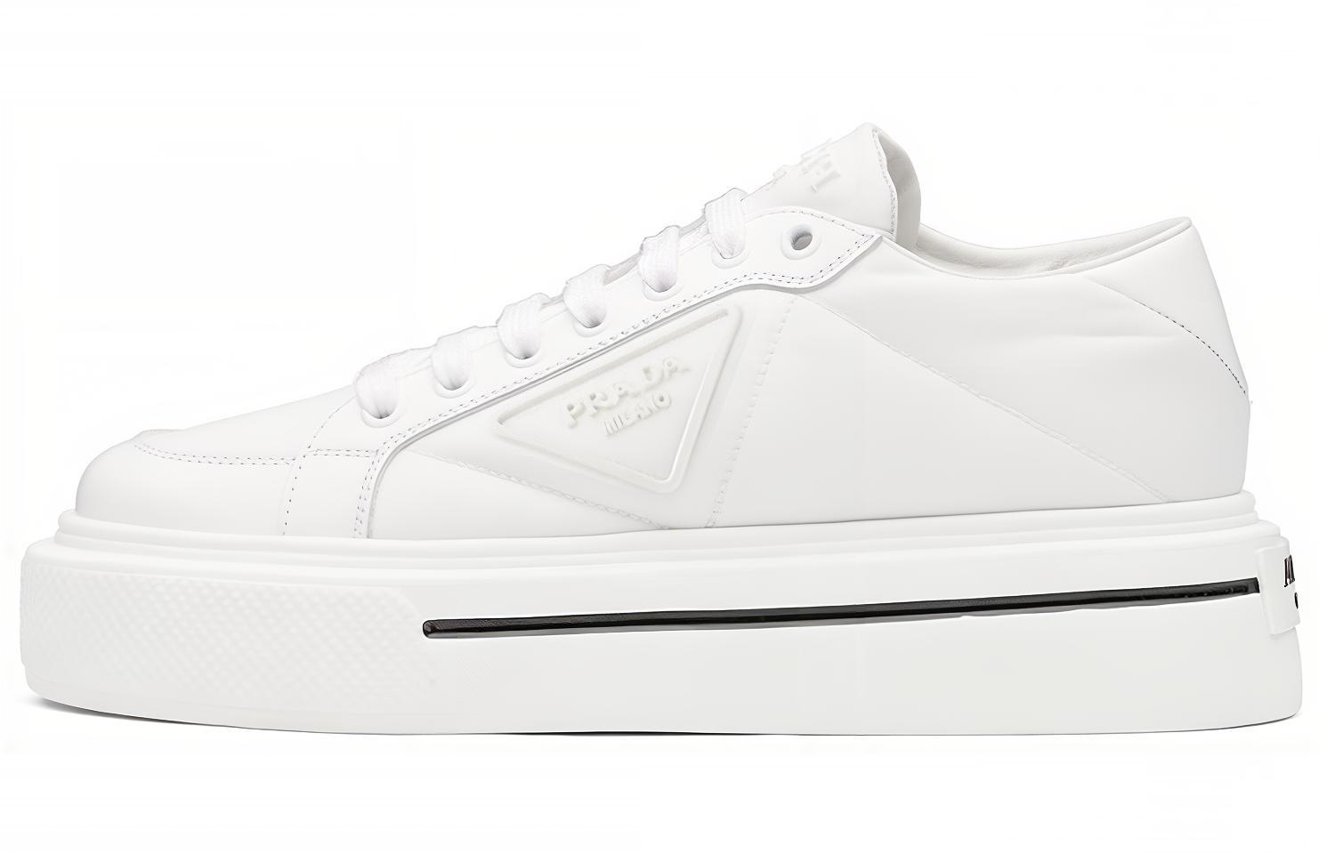 (W) Prada Low-Top Sneaker 'White Nylon Fashion'