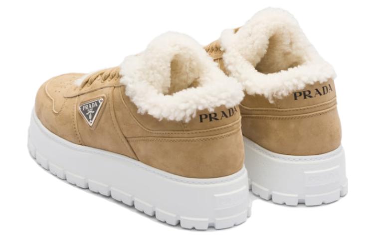 prada brown sneakers