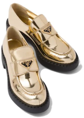 (W) Mocasines Prada Metálicos de 50mm Oro Platino de Cuero 1D246M_3AU1_F0522_F_B050 Shop (W) Mocasines Prada Metálicos de 50mm Oro Platino de Cuero 1D246M_3AU1_F0522_F_B050