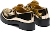 Purchase (W) Mocasines Prada Metálicos de 50mm Oro Platino de Cuero 1D246M_3AU1_F0522_F_B050