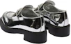 Purchase (W) 프라다 메탈릭 50mm 로퍼 실버 가죽 (Prada Metallic 50mm Loafer Silver Leather) 1D246M_3AU1_F0118_F_B050