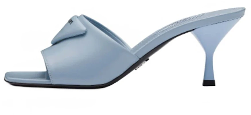 (W) Prada Mid-Heel Slide 'Kulit Biru Mengkilap' 1XX590_055_F0076_F_065 Buy (W) Prada Mid-Heel Slide 'Kulit Biru Mengkilap' 1XX590_055_F0076_F_065