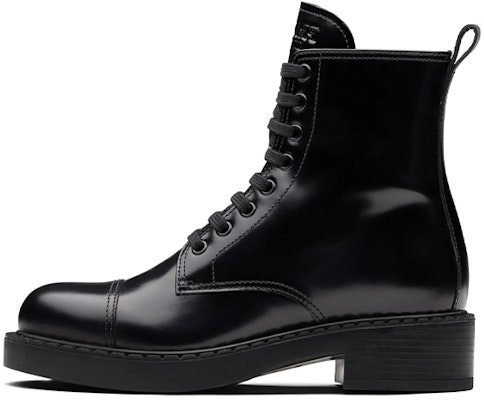 (Women) Prada Mid-Top Lace-Up Boots 'Black Patent Leather' 1T360M_ULS_F0002_F_B050 Buy (Women) Prada Mid-Top Lace-Up Boots 'Black Patent Leather' 1T360M_ULS_F0002_F_B050